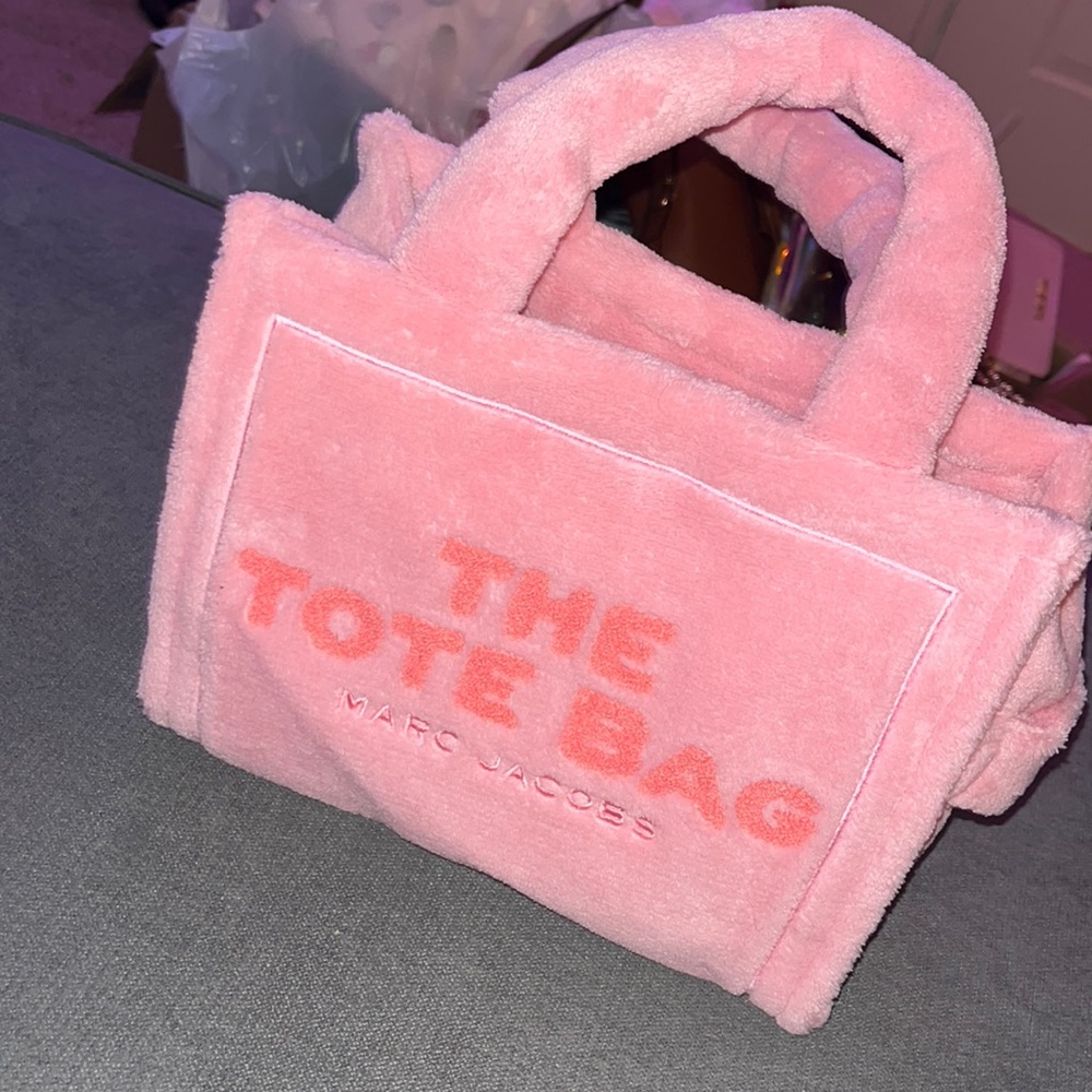 The mini tote terry bag from marc jacobs